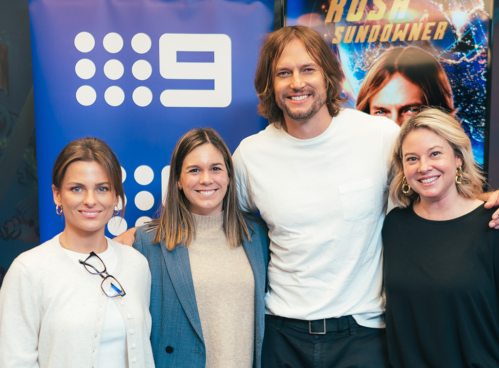 Nine hosts media and clients to sundowner for launch of new series ‘Rush’