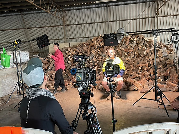 Split Screen hosts the French over 7 day production in Perth and Kununurra