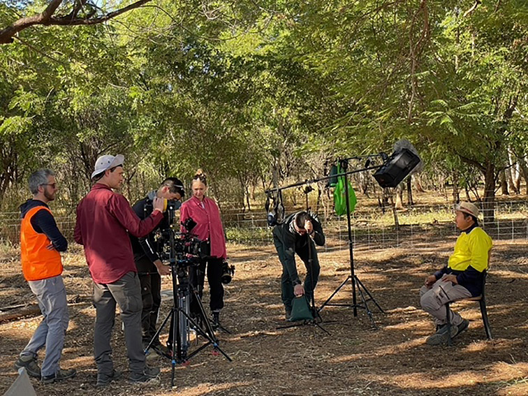 Split Screen hosts the French over 7 day production in Perth and Kununurra