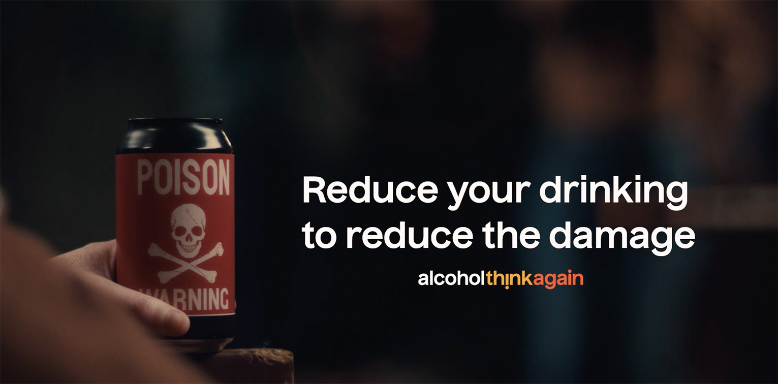 New Alcohol. Think Again campaign asks ‘what’s your poison?’ via 303 MullenLowe