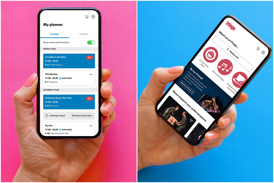 equ launches Edinburgh Fringe Festival app