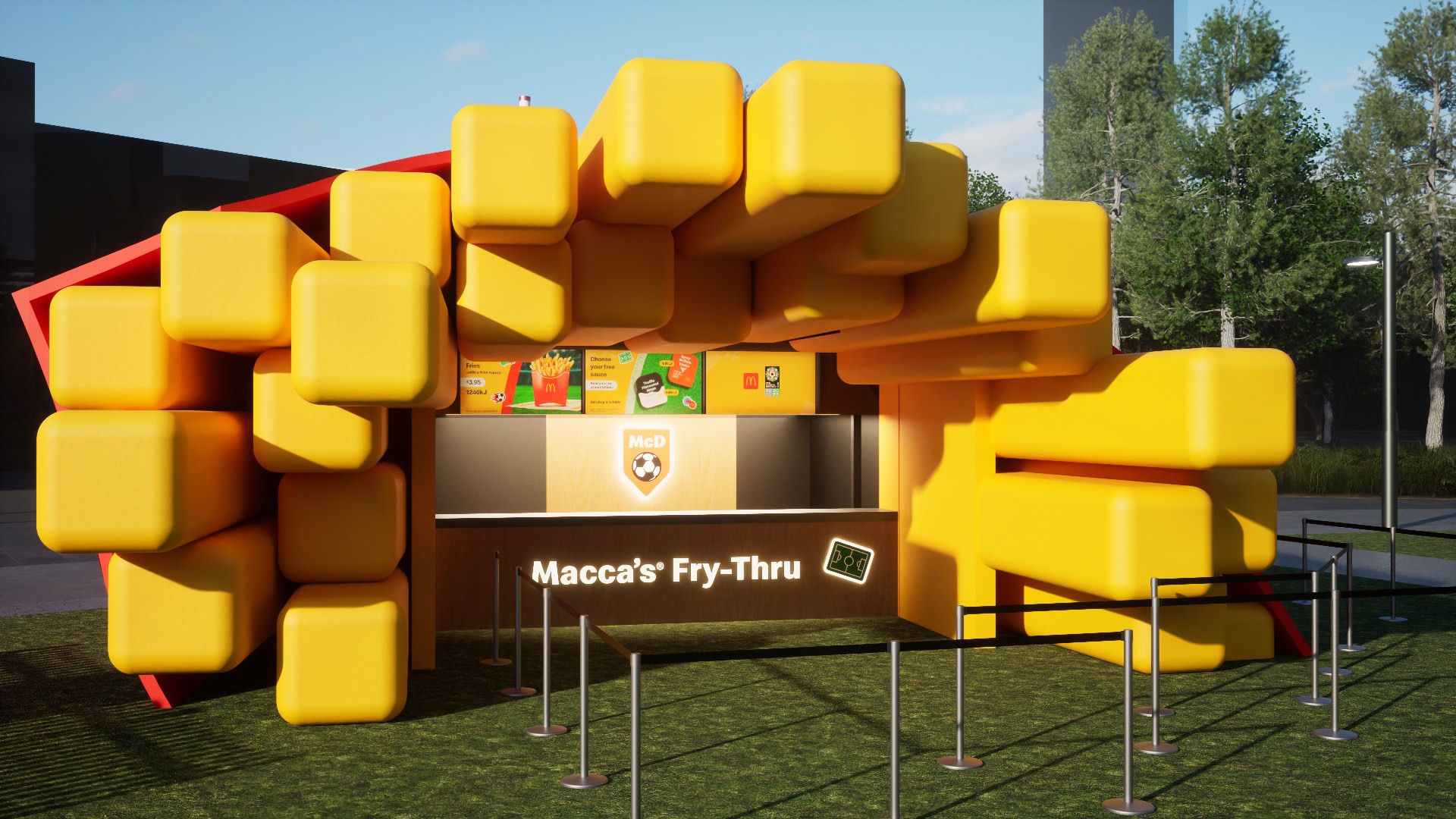 Macca’s unites fans for FIFA Women’s World Cup 2023 in Australia with world-first giant Macca’s Fries restaurant via Akcelo