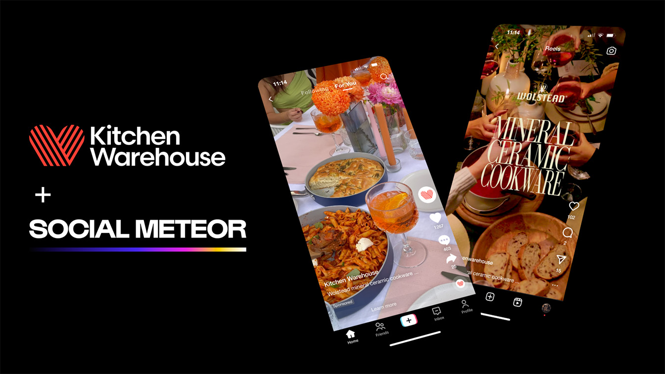 Social Meteor dishes up a social success story with Kitchen Warehouse