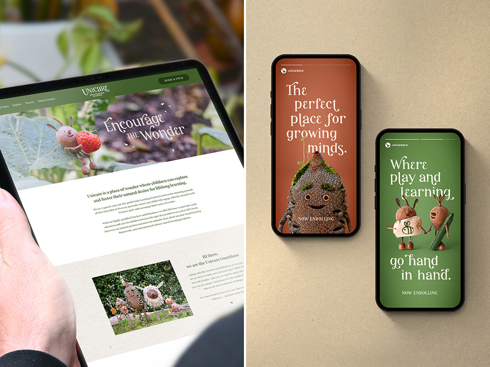 The Brand Agency’s Carly Moone helps Encourage the Wonder for early childhood educator Unicare