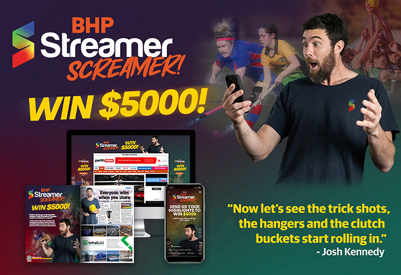 Streamer and BHP launch community sport competition – BHP Streamer Screamer