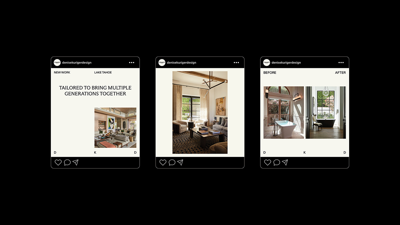 Block launches new visual identities for globally-oriented luxury brands Denise Kuriger Design and About Time We Met