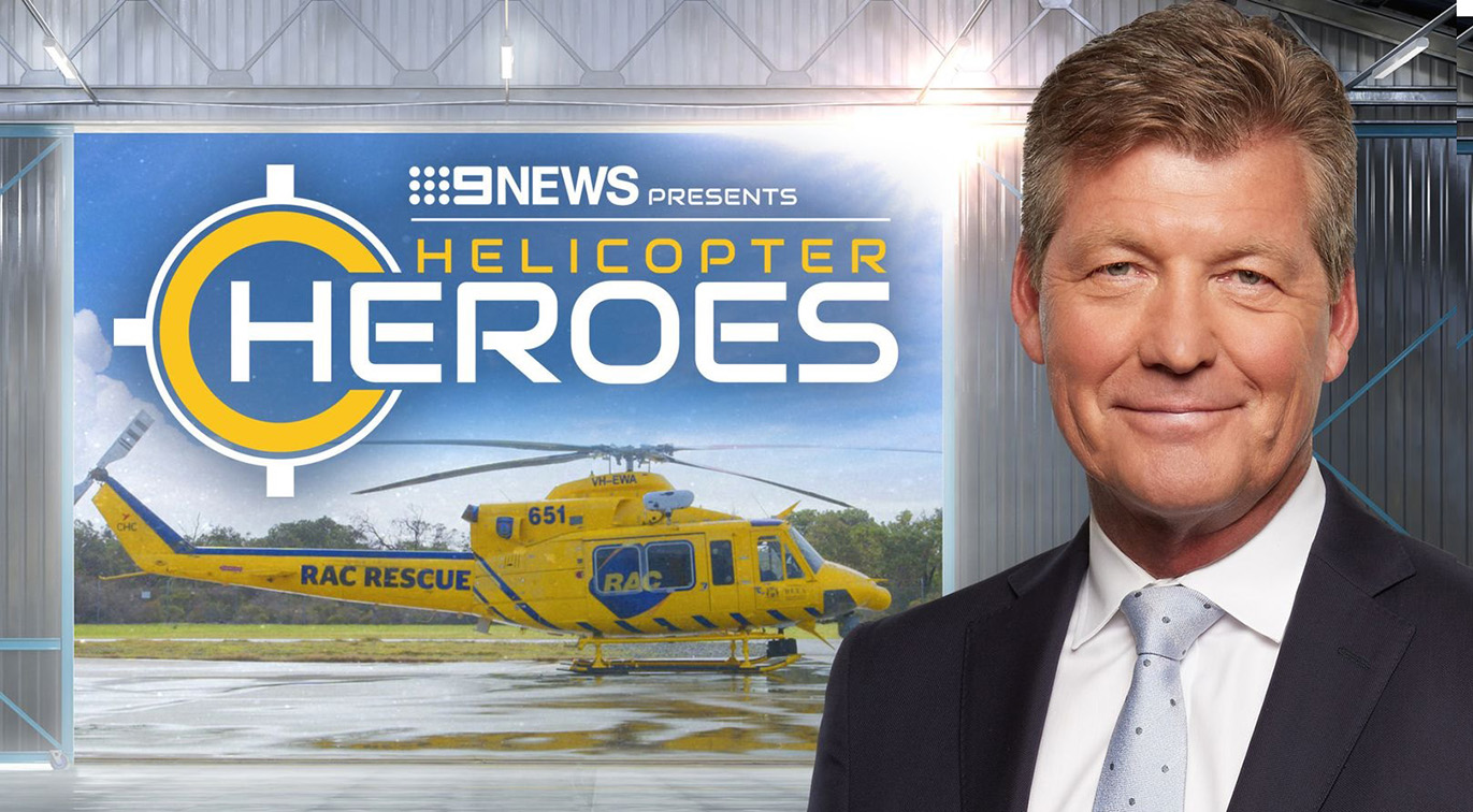 9News Perth presents Helicopter Heroes, a one hour special hosted by Michael Thomson