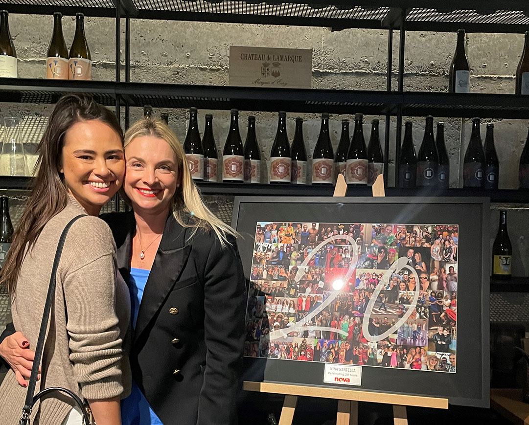 Nina Santella celebrates 20th anniversary at Nova Entertainment Perth
