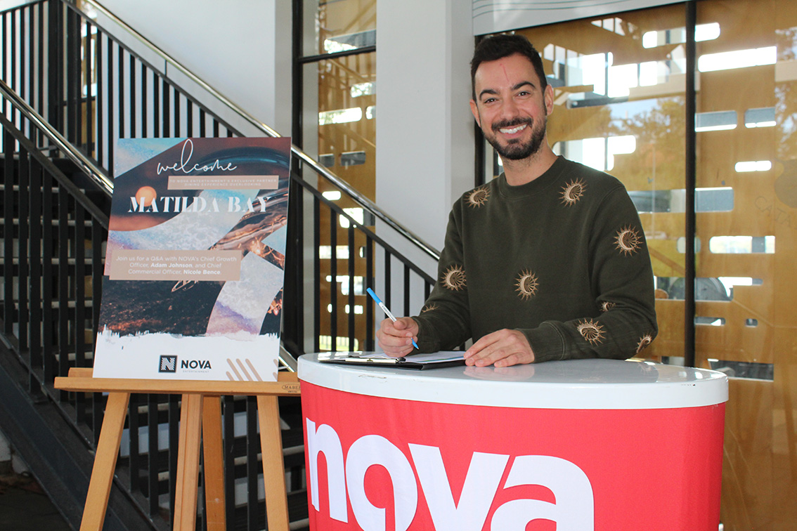 Nova Entertainment Perth hosts clients and partners for lunch and Q&A to discuss plans for continued growth in audience and market