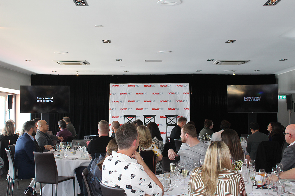 Nova Entertainment Perth hosts clients and partners for lunch and Q&A to discuss plans for continued growth in audience and market