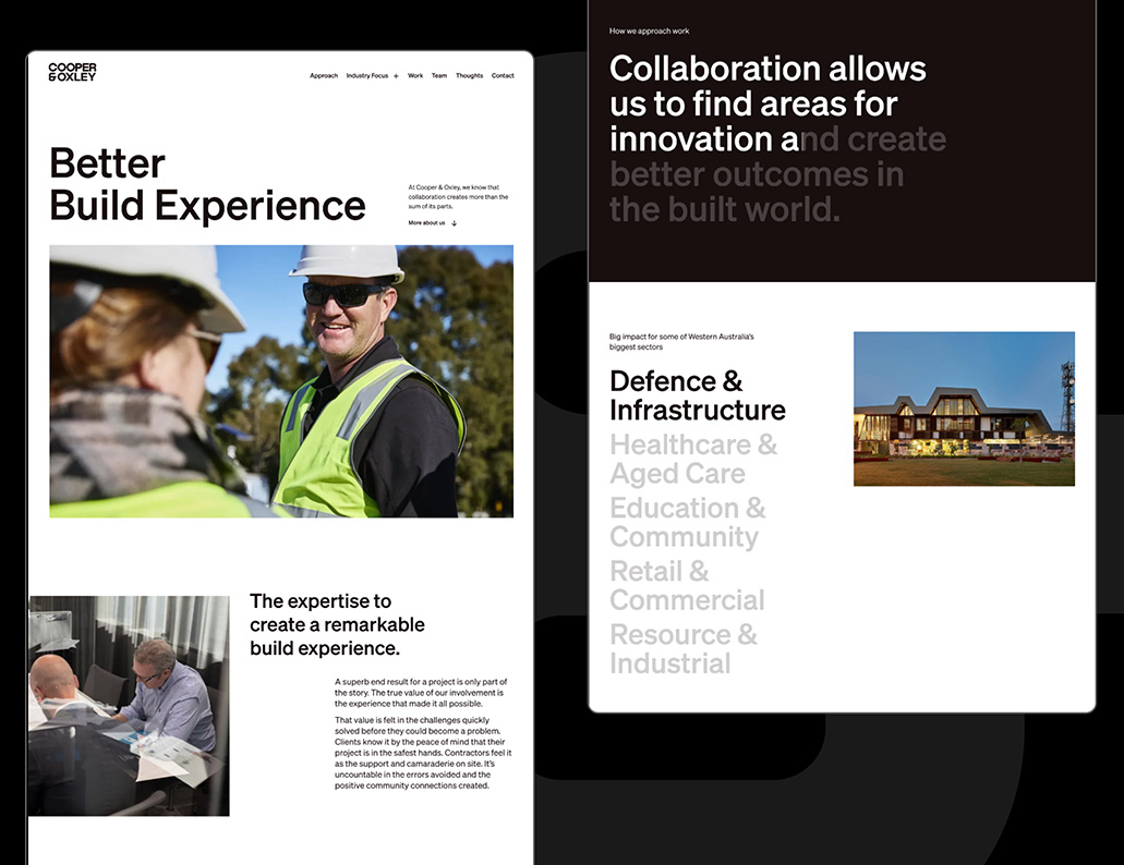 Juicebox refresh Cooper & Oxley’s brand identity to reinforce their ‘Build Experience’ ethos
