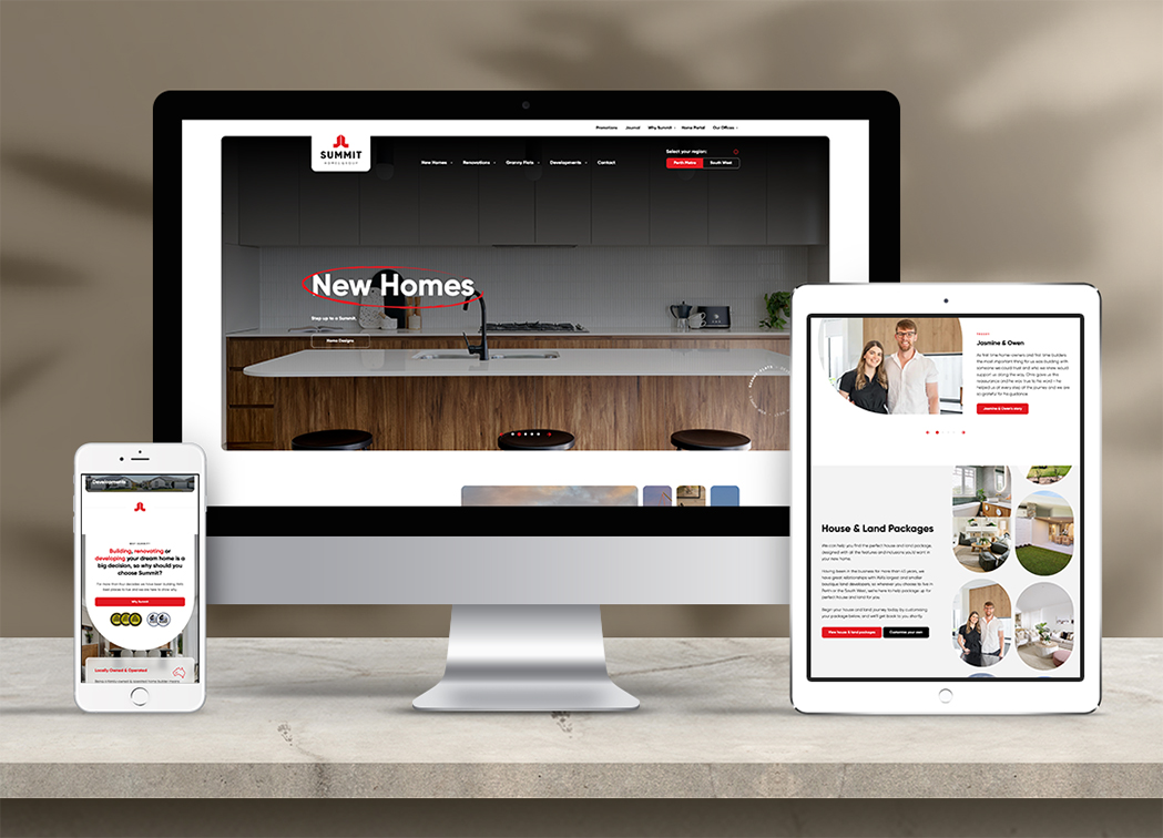 Distl launches new Summit Homes Group website