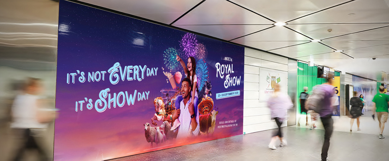 “It’s Not Every Day” the Perth Royal Show launches a new campaign