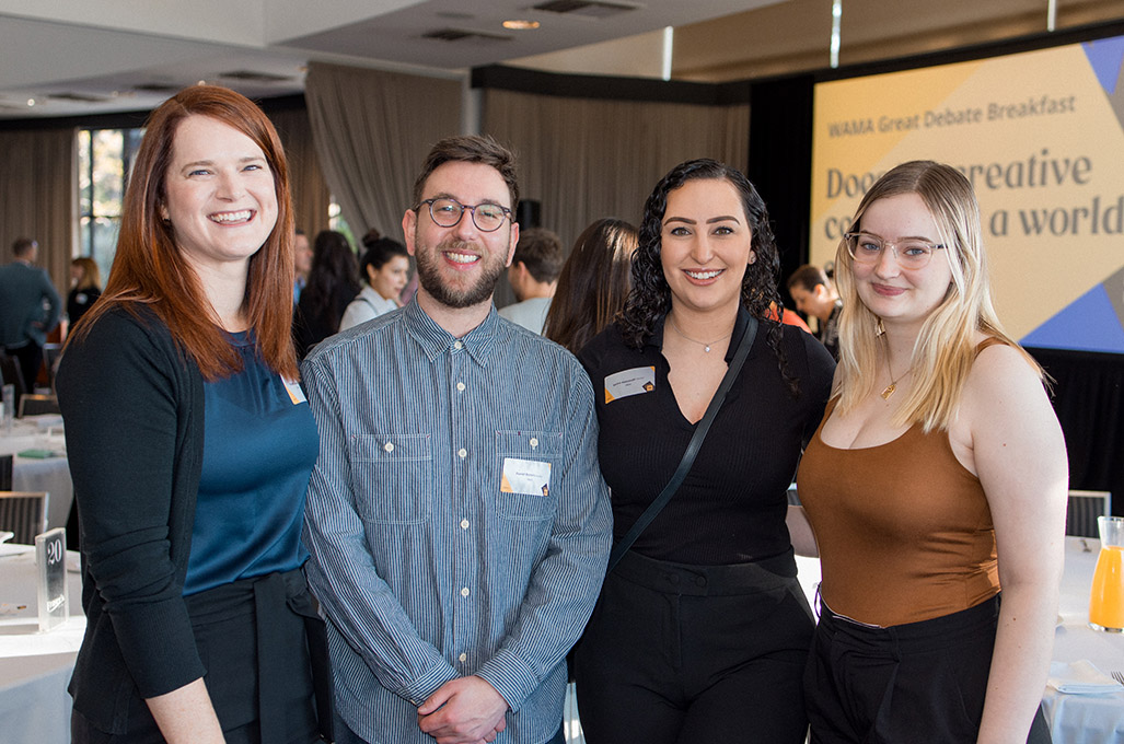 WAMA closes out their 2023 breakfast series with a hot debate on WA creative standards