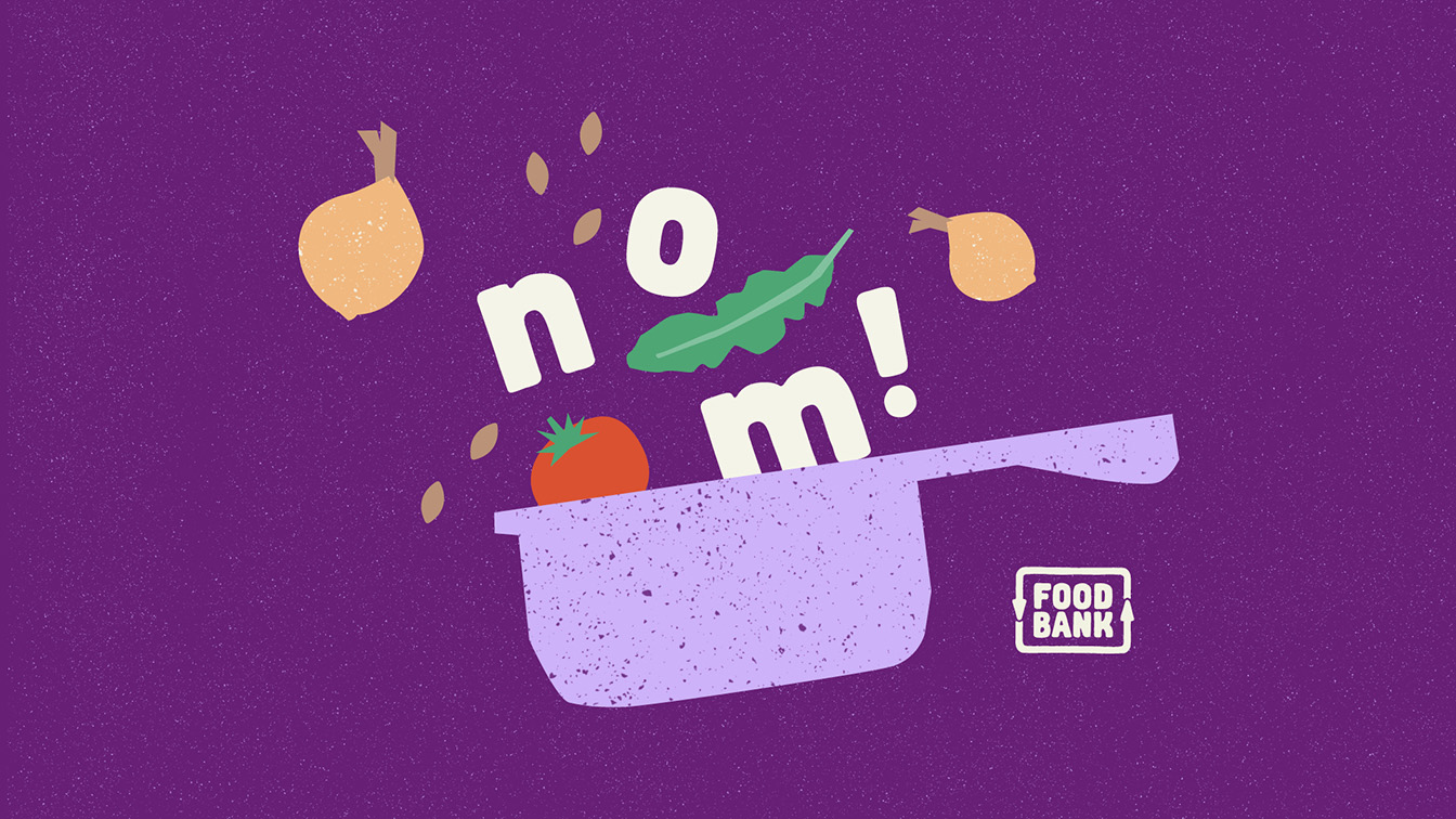 The Brand Agency launches nom!, a tasty new educational brand for Foodbank WA