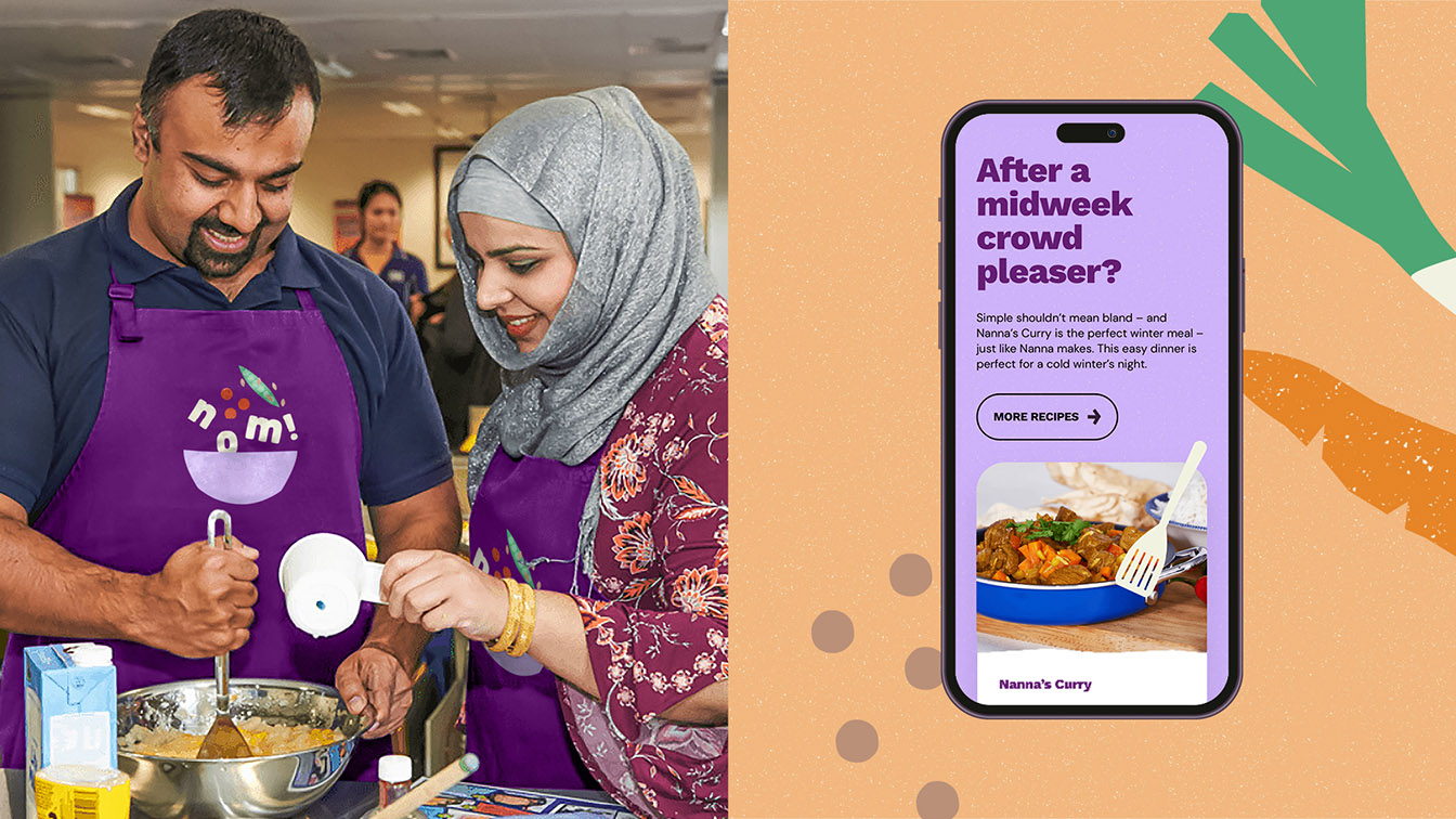 The Brand Agency launches nom!, a tasty new educational brand for Foodbank WA