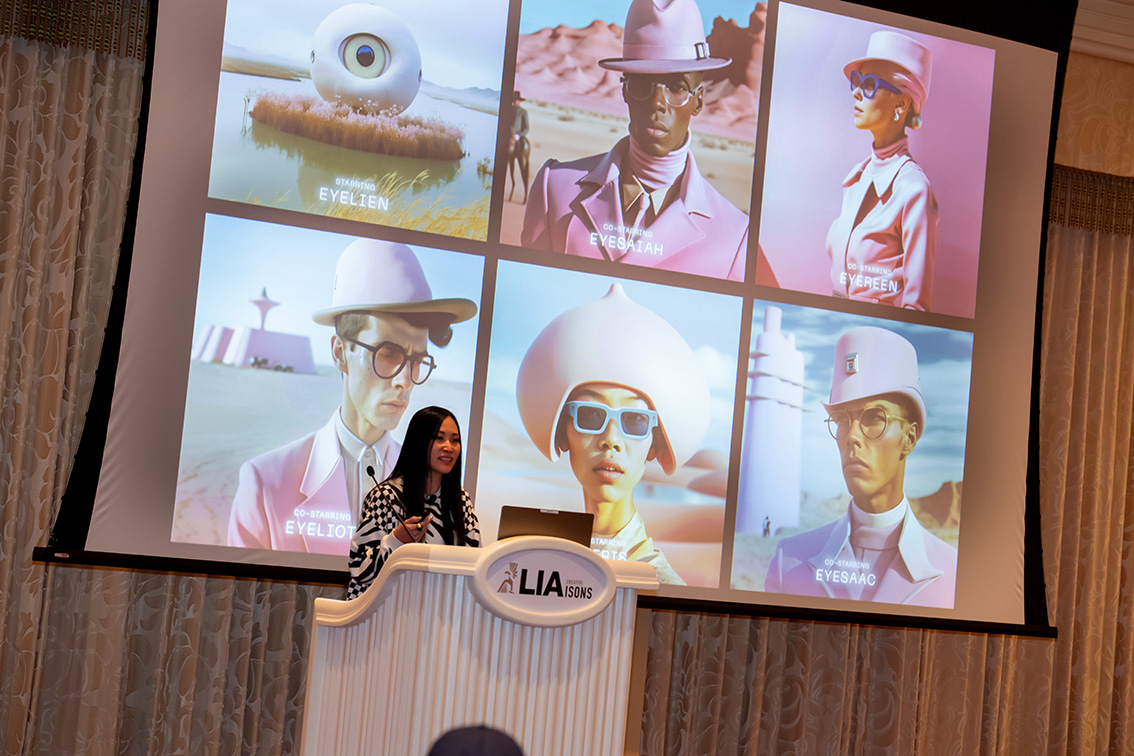 Anna Fawcett on the ground at LIA’s inspirational Creative LIAisons young creative program