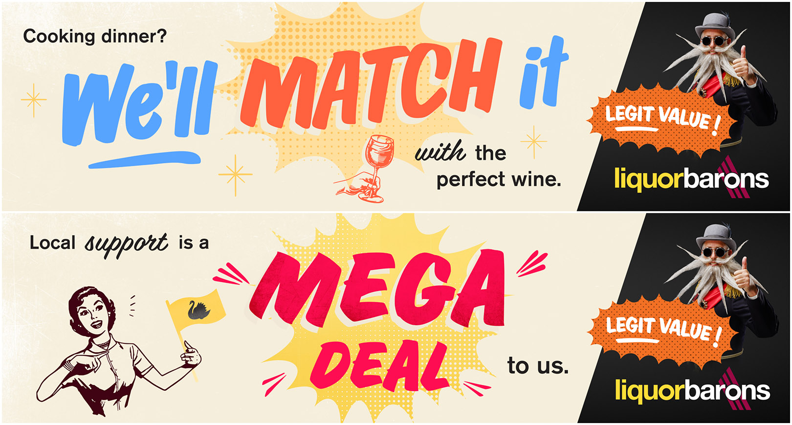 Liquor Barons launches new Legit Value brand campaign with AT Creative