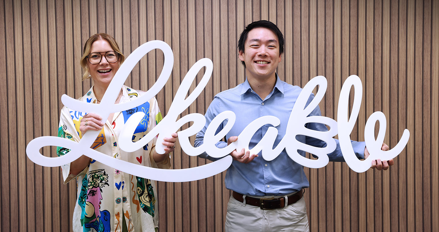 Lisa Gazzone and Jesson Setiawan join the accounts team at Likeable Creative