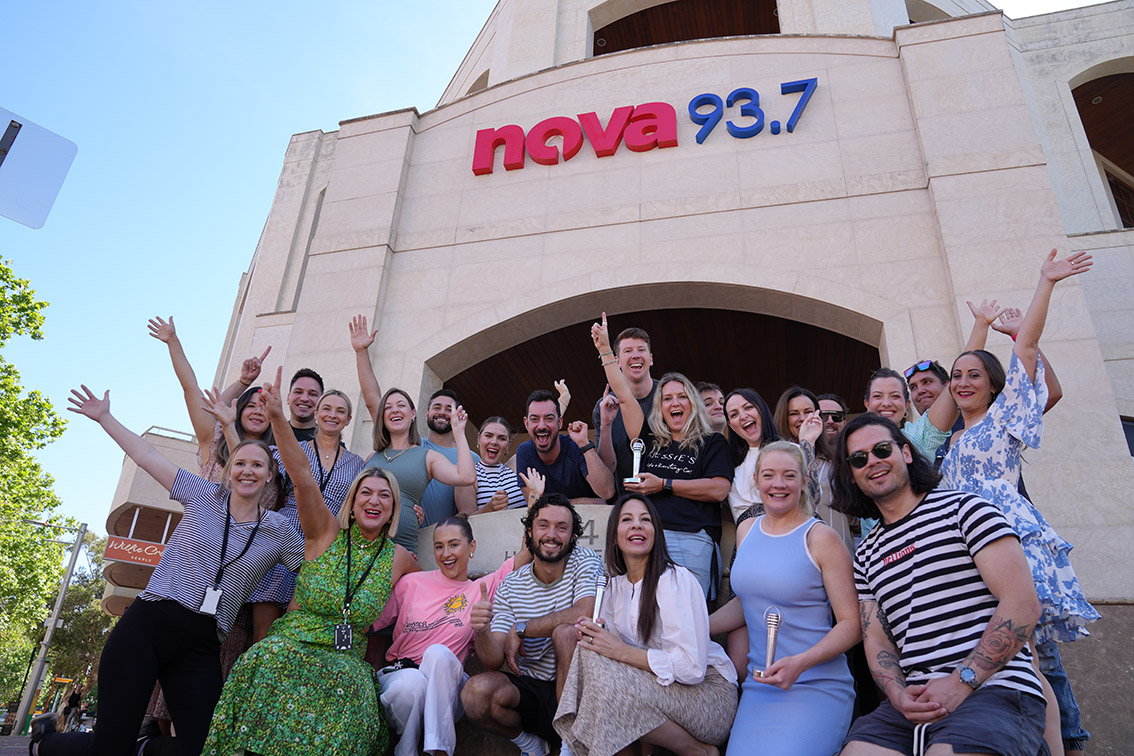 NOVA Entertainment Perth takes out three awards at the Australian Commercial Radio Awards