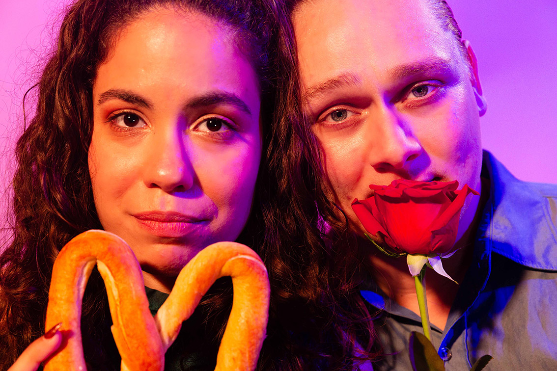Block and TheFulcrum.Agency support Salted Pretzels: A Blue Room performance by first nations storyteller Cezera Critti-Schnaars