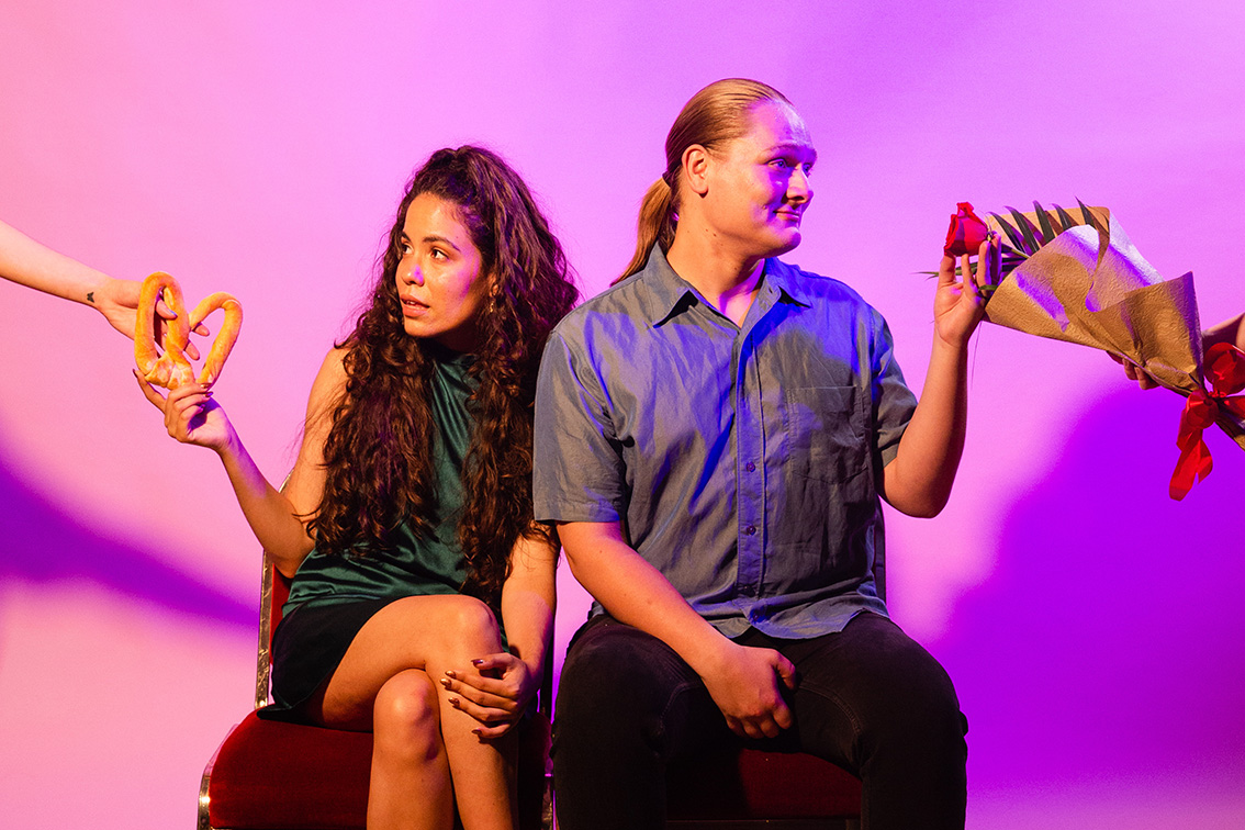 Block and TheFulcrum.Agency support Salted Pretzels: A Blue Room performance by first nations storyteller Cezera Critti-Schnaars