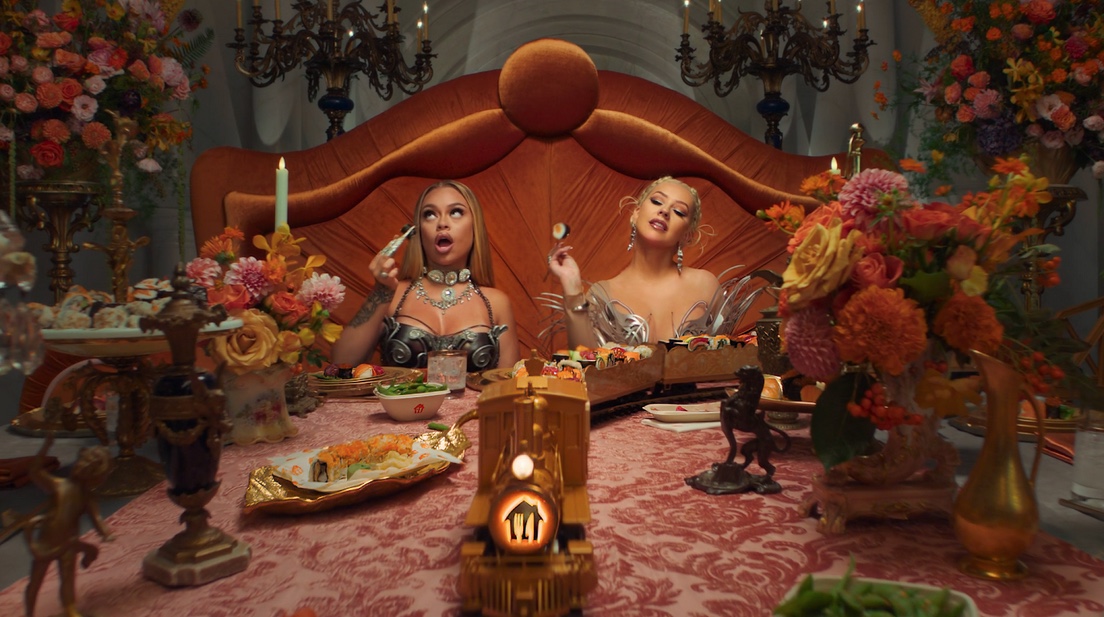 Seen+Noted: Christina Aguilera and Latto bring hip hop and opera together for Menulog’s latest global campaign via McCann London