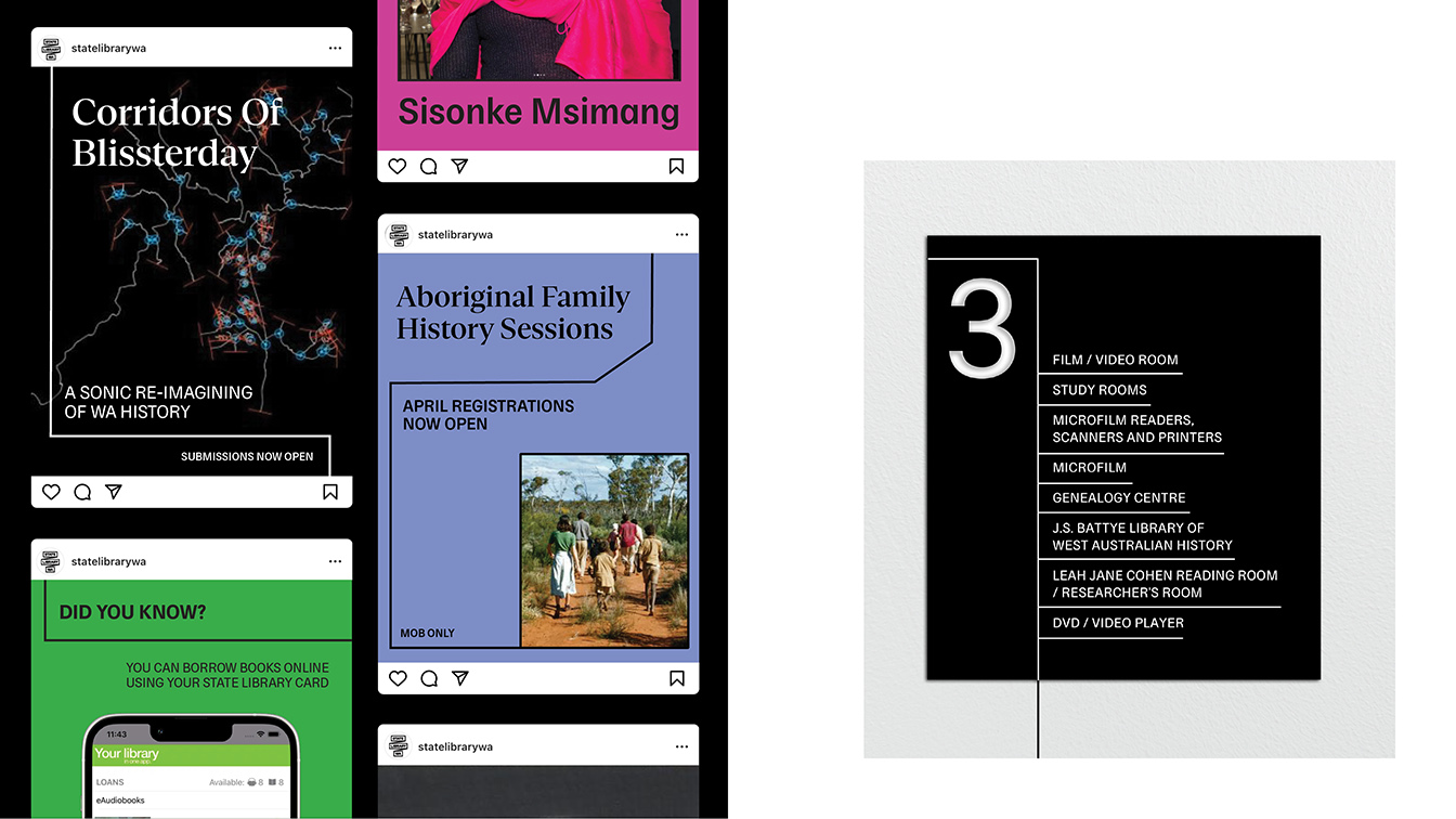 Block’s rebrand of the State Library of WA celebrates individual journeys of discovery