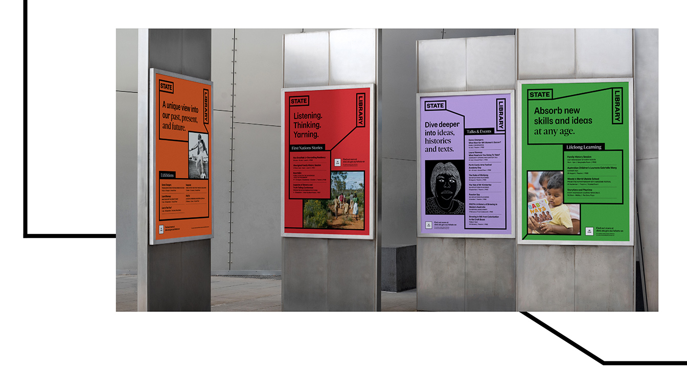 Block’s rebrand of the State Library of WA celebrates individual journeys of discovery