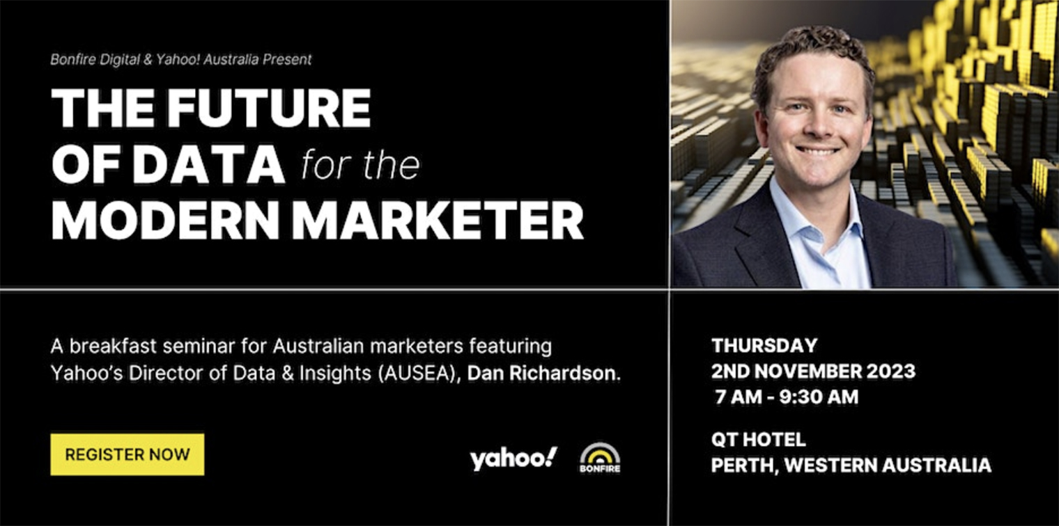 Yahoo!’s Director of Data & Insights, Dan Richardson, presents the Future of Data in Perth