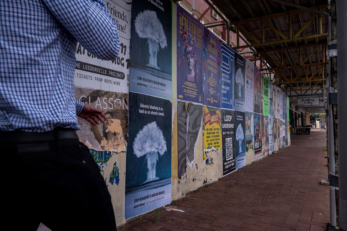 Greenpeace launches provocative OOH campaign “Woodside’s War on Whales” via whiteGREY
