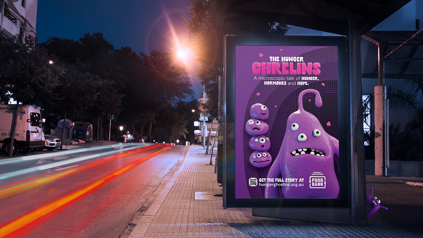 Foodbank WA and The Brand Agency launch Ghrelins toy to help feed hungry kids