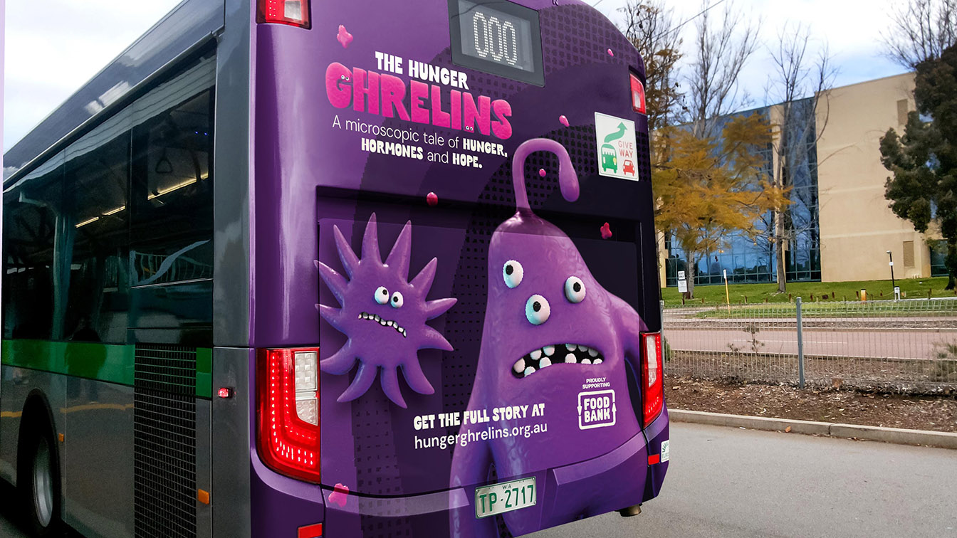 Foodbank WA and The Brand Agency launch Ghrelins toy to help feed hungry kids
