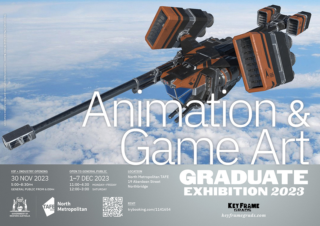 The 2023 North Metro TAFE ART & DESIGN Graduate Exhibition runs 1 December to 7 December