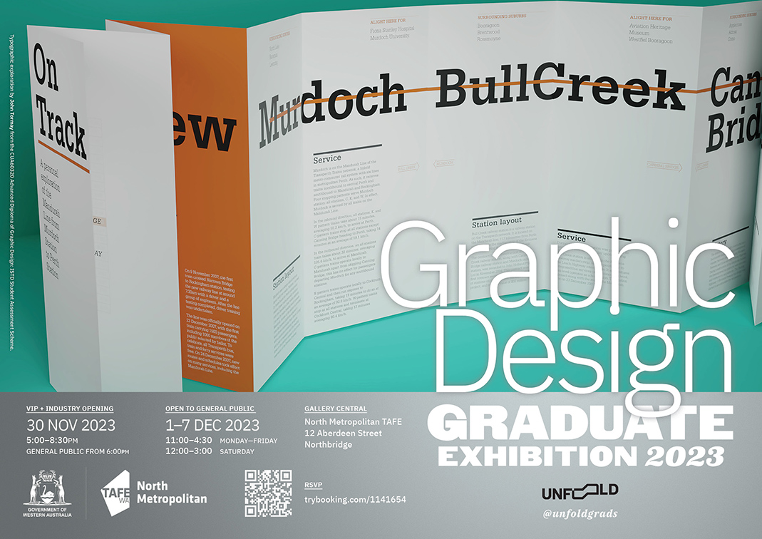 The 2023 North Metro TAFE ART & DESIGN Graduate Exhibition runs 1 December to 7 December