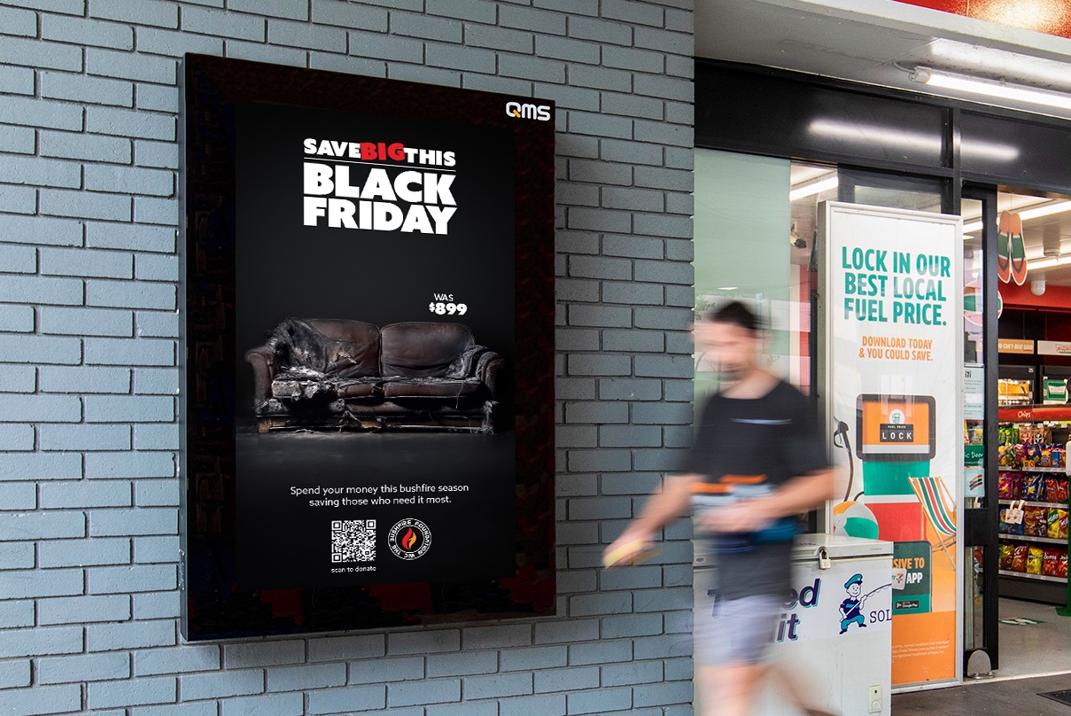 The Bushfire Foundation hijacks Black Friday to help shoppers save big this season in new campaign via cummins&partners