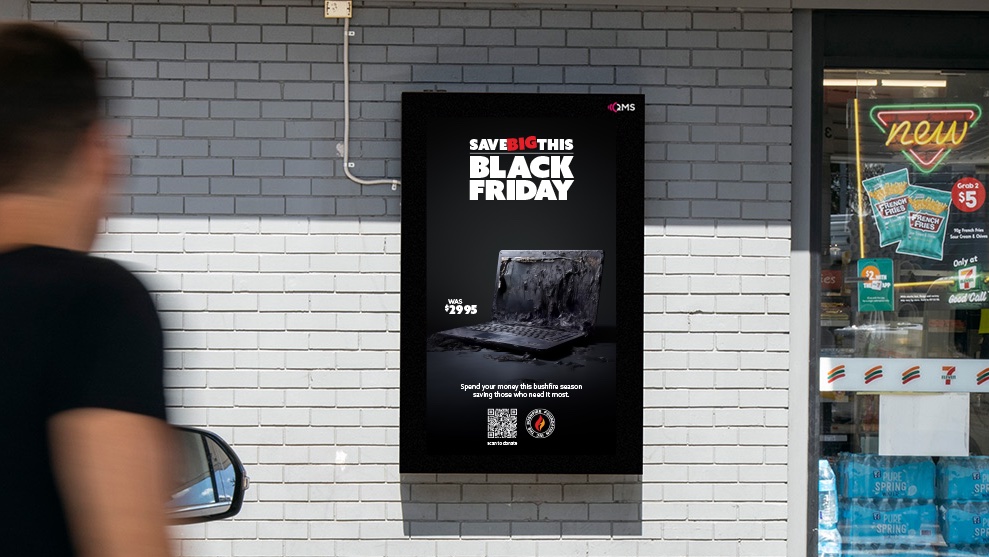 The Bushfire Foundation hijacks Black Friday to help shoppers save big this season in new campaign via cummins&partners