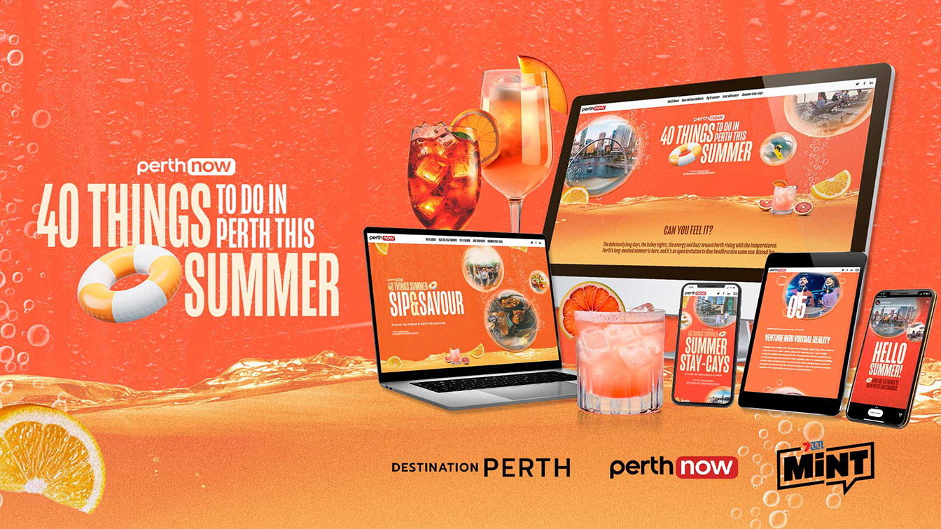 Seven West Media’s creative studio, MINT, launch summer campaign with Destination Perth