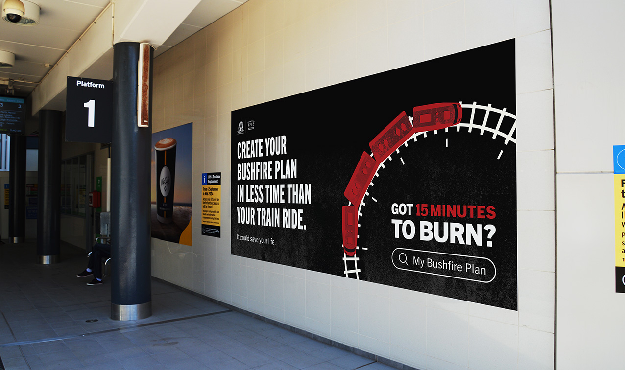 Rare highlights the ease of making a bushfire plan in new DFES campaign