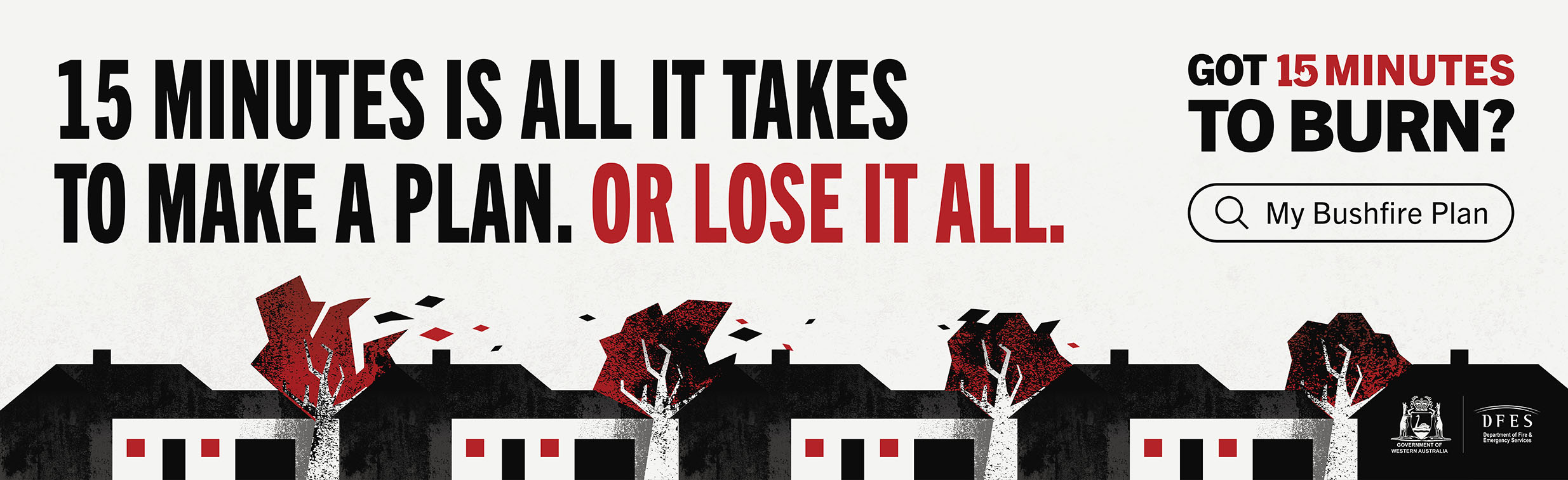 Rare highlights the ease of making a bushfire plan in new DFES campaign