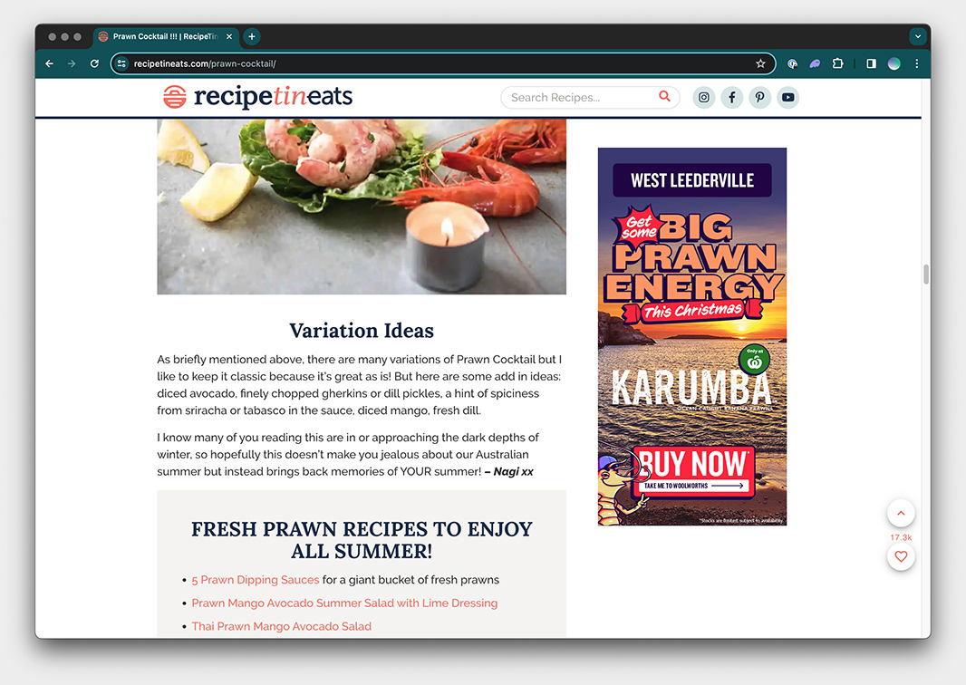 Juicebox partners with StackAdapt to deliver Big Prawn Energy for Karumba Prawns