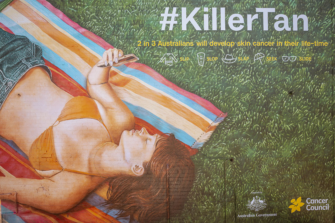 Blank Walls illuminates Northbridge with hand-painted mural for Cancer Council Australia