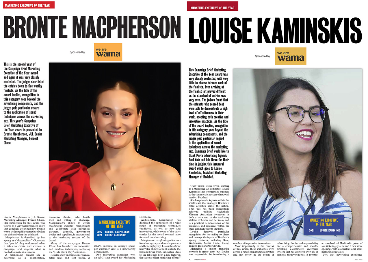 2024 Campaign Brief WA Awards: Last chance to enter for Ad Person, Advertiser, Supernova, Marketing Executive, Challenger Agency, Digital Agency and Agency of the Year – Deadline today