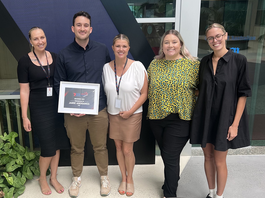 Jamie Andrawes, McDonalds WA State Lead from OMD Australia wins SWM’s Agency All-Star Award