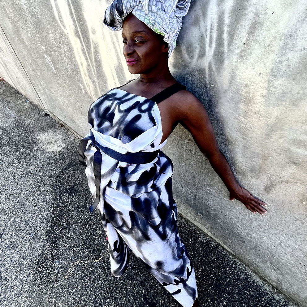 Campaign Brief’s Kaye Guthrie Adonis kicking goals in the fashion world with her wearable art fashion label AKA.ARTWEAR