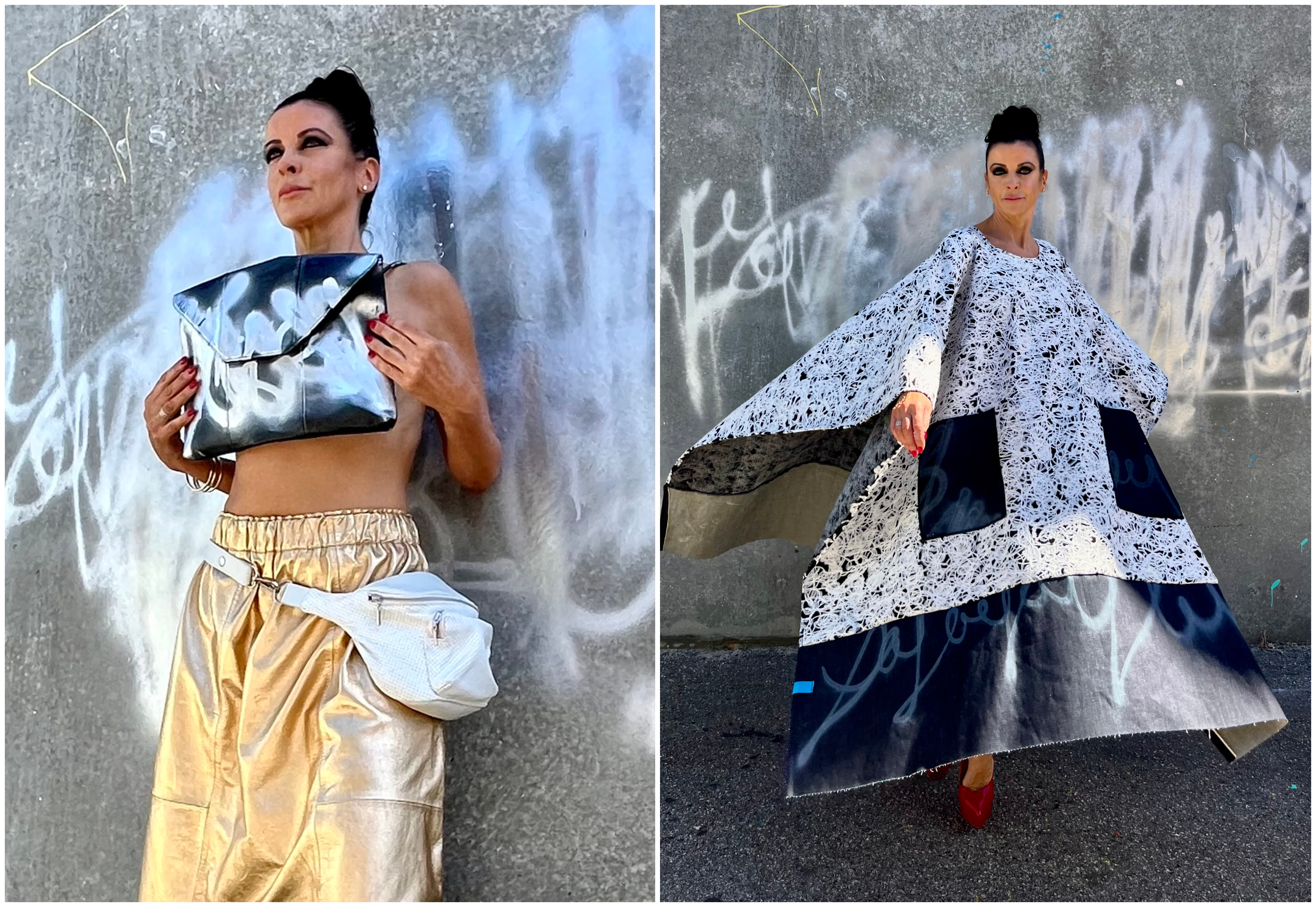 Campaign Brief’s Kaye Guthrie Adonis kicking goals in the fashion world with her wearable art fashion label AKA.ARTWEAR
