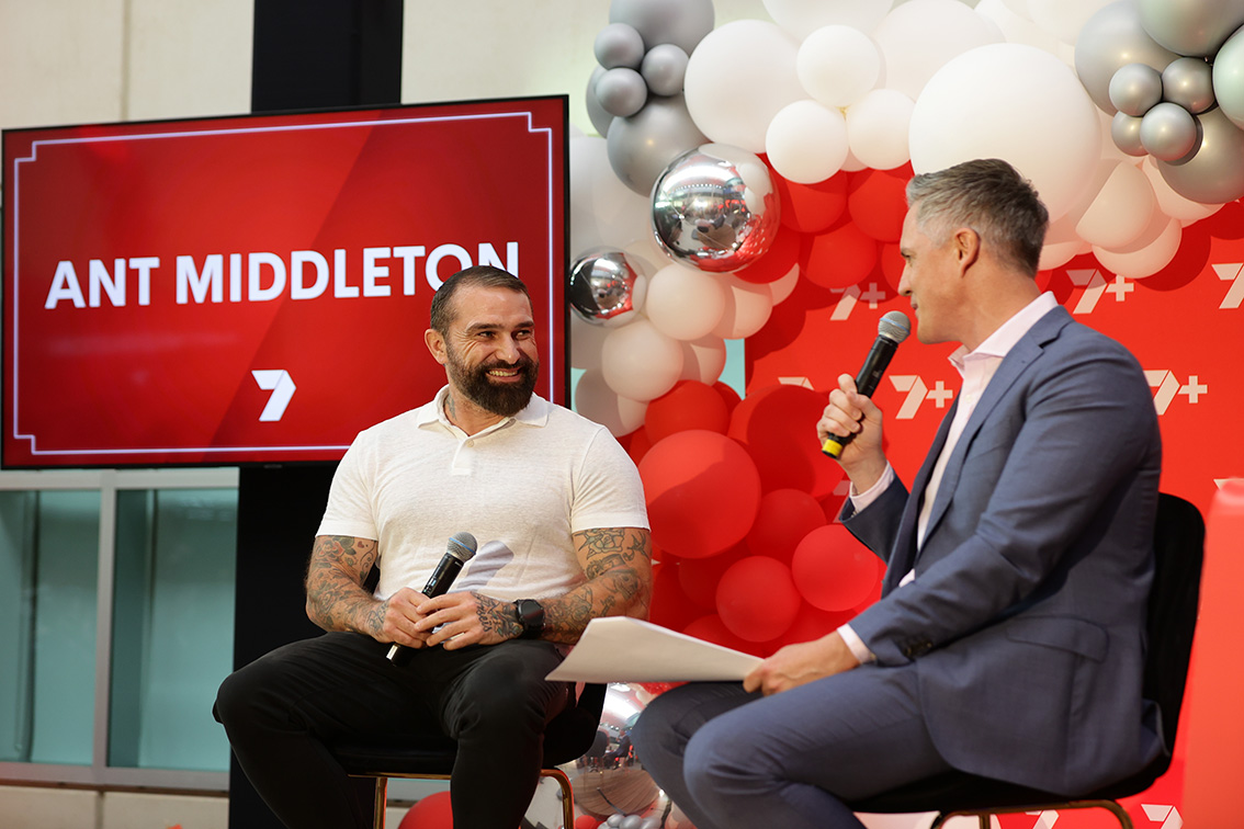 Channel 7 Perth launches into a massive 2024 with guest of honour, Ant Middleton