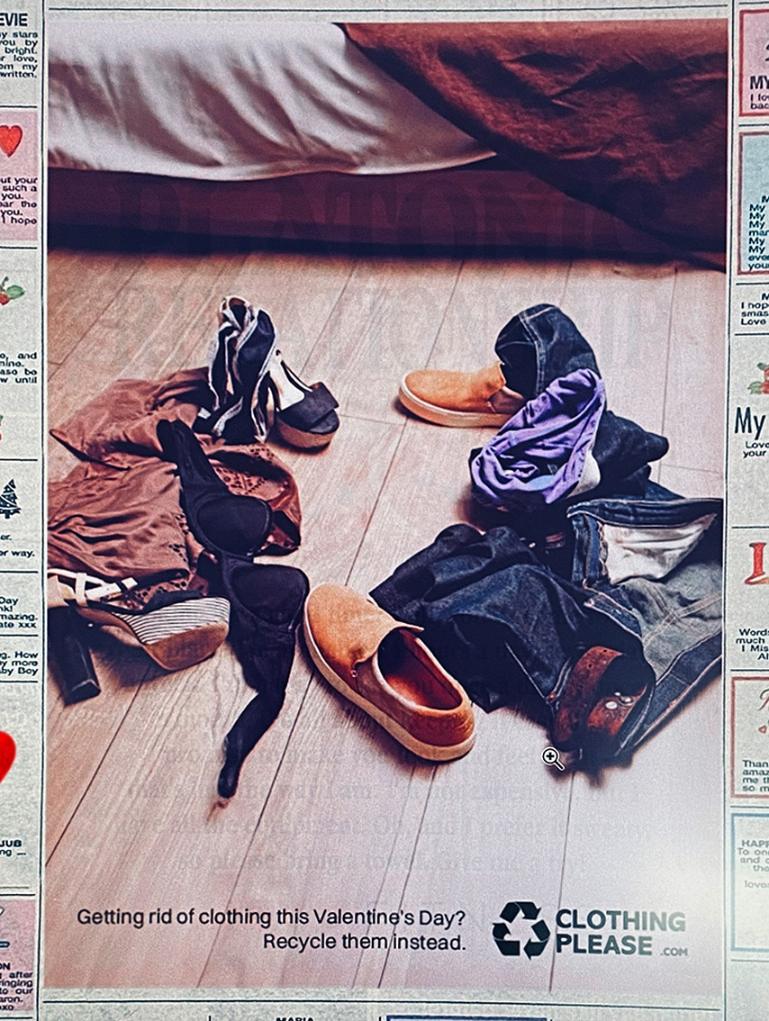 Love your secondhand clothes this Valentine’s Day with Clothing Please and Wildlings