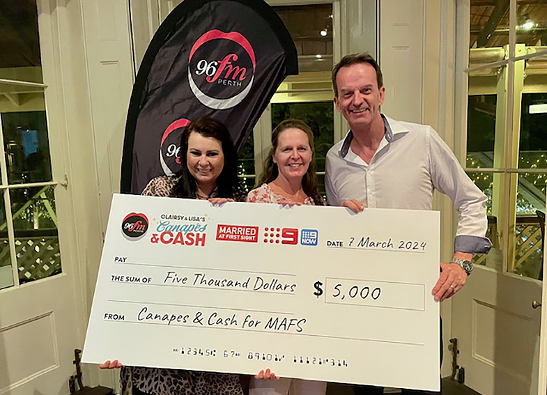 Nine Perth and 96FM collaborate to deliver a mighty MAFS event at Lamont’s Bishops House