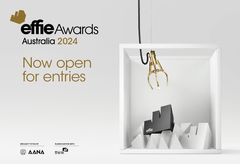 Entries for the 2024 Australian Effie Awards are now open: Deadline Monday, 13 May